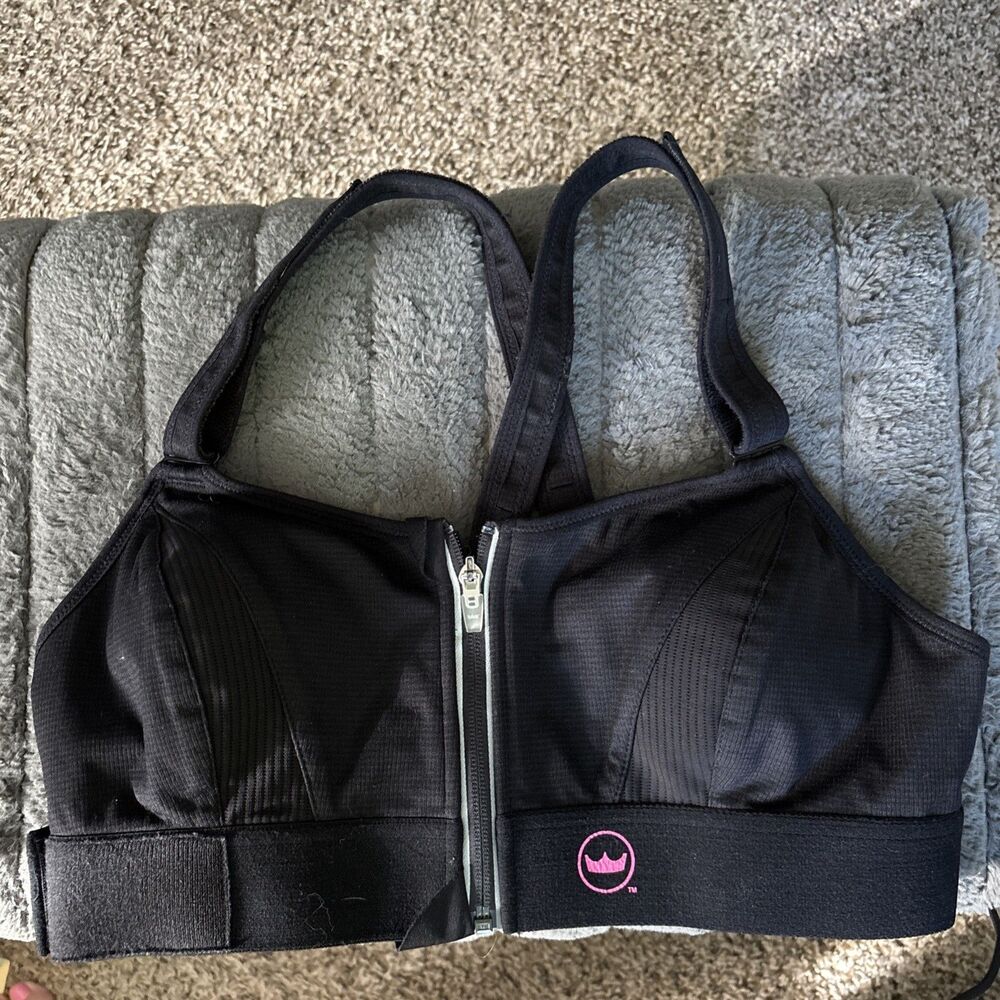 SHEFIT ULTIMATE Black Sports Bra Size 1Luxe High Support Workout Fitness